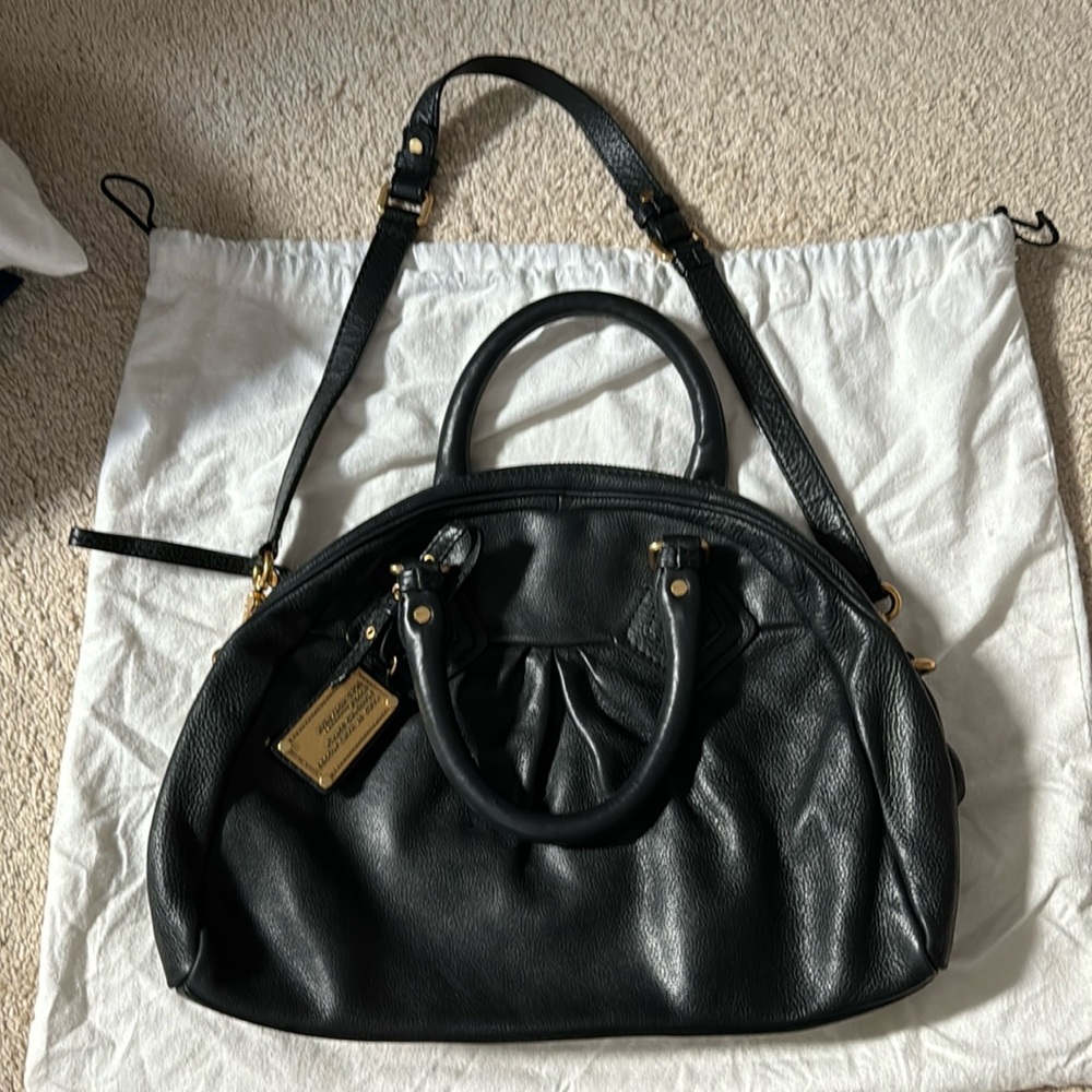 Marc by Marc Jacobs black leather bag